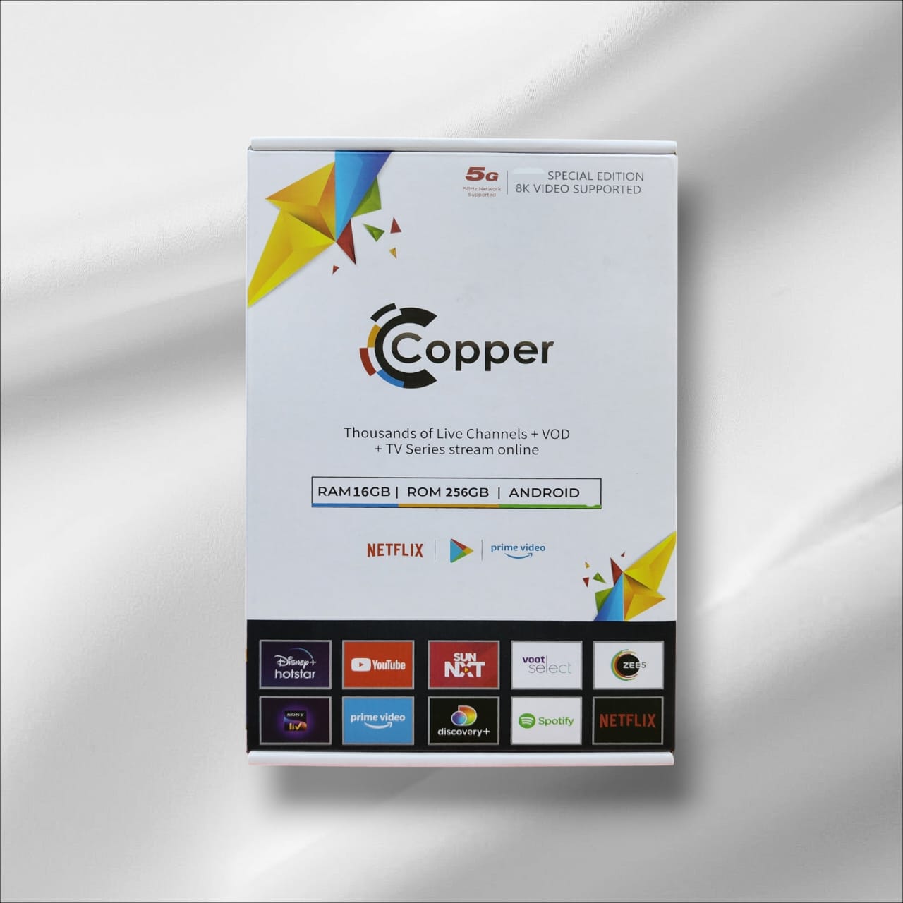 COPPER tv box 5G