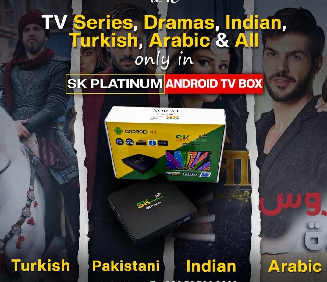 SK PLATINUM tv box 5G